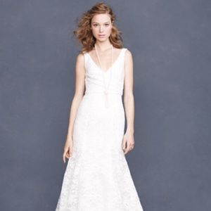 J Crew Sara Lace Wedding Gown